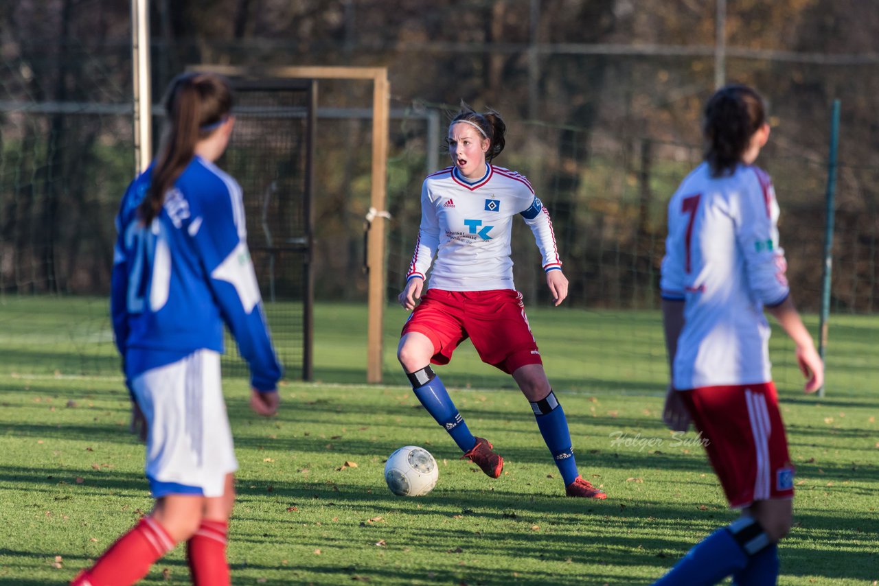 Bild 116 - B-Juniorinnen Hamburger SV - Holstein Kiel : Ergebnis: 0:1